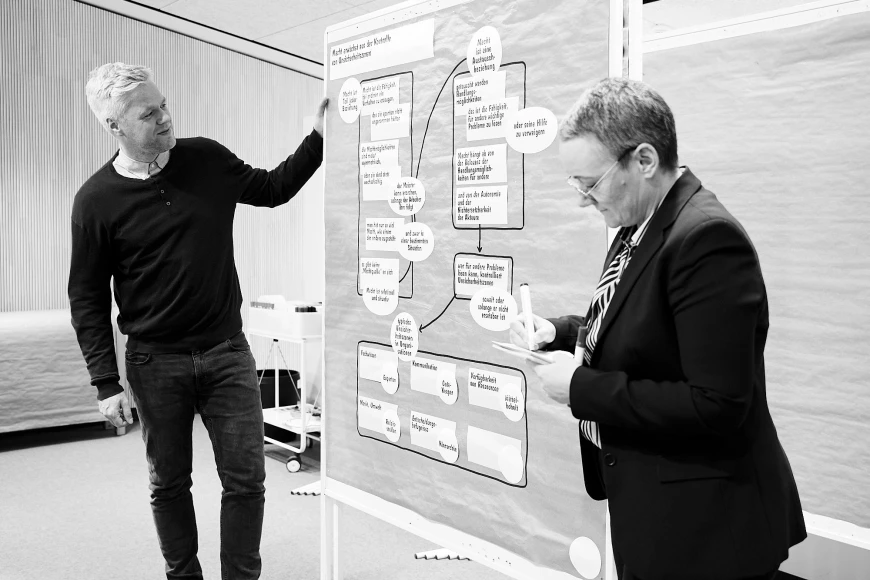 Lars Gaede und Judith Muster