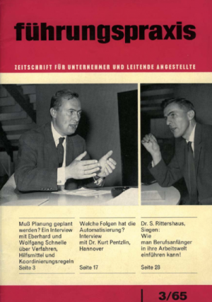 Titelbild Zeitschrift Führungspraxis