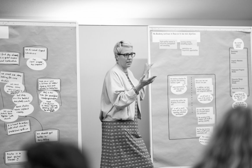 Wiebke Gronemeyer in Moderation